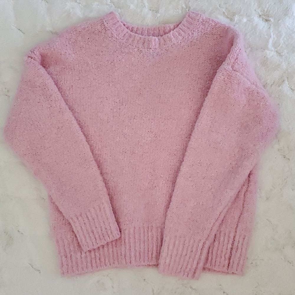 Fluffy soft sweater